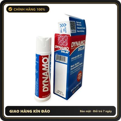 (Che Tên) Bình Xịt Cho Nam Dynamo Delay 22ml - Chính Hãng USA Chuẩn Auth