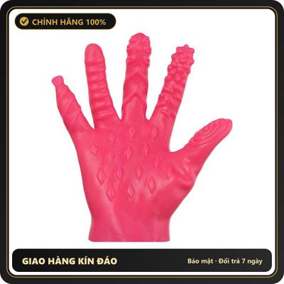 (Che Tên) Bao cao su ngón găng tay silicon gân gai - Hàng Mới Về