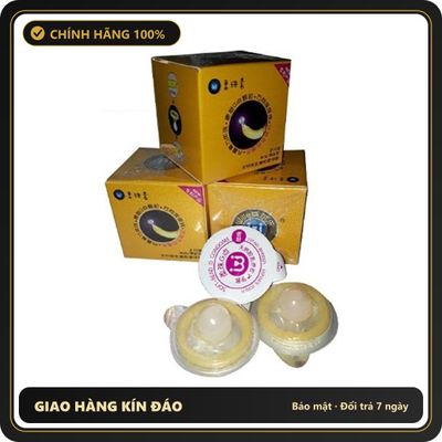(Che Tên) Bcs 2 Bi Nổi Đầu Lớn - Hộp 2 Cái Hộp Trắng Kín - chất liệu an toàn cho da, dễ vệ sinh, êm ái khi dùng