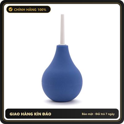 (Che Tên) Dụng Cụ Thụt Rửa Vệ Sinh Hậu Môn Silicone An Toàn 220ml - Sử Dụng Dễ Dàng Cho Sự Sạch Sẽ Và Thoải Mái Hỗ Trợ 24/7