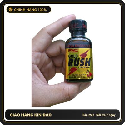 (Che Tên) Popper Super Rush USA 30ml - Chính Hãng PWD Chuẩn Auth
