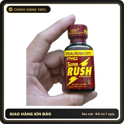 (Che Tên) Popper Super Real Rush USA 30ml - Chính Hãng PWD - Hàng Mới Về