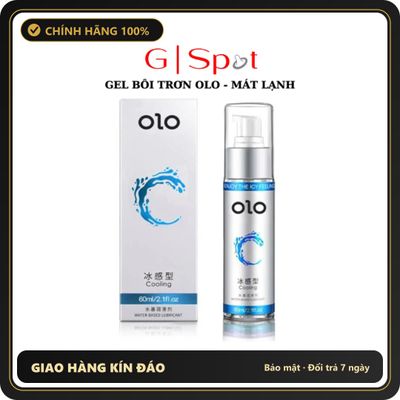(Che Tên) Gel Boi Tron Kích Thích Nữ Mát Lạnh OLO Cooling - 60ml - Chính Hãng Trơn Mượt Tăng Cảm Xúc Giao Nhanh Toàn Quốc