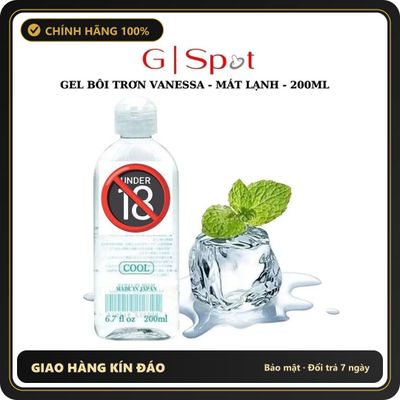 (Che Tên) Gel Bôi Trơn Gốc Nước Vaness Mát Lạnh Bạc Hà & Co Cool Nhập Khẩu Nhật Bản 200ml Giao Nhanh Toàn Quốc