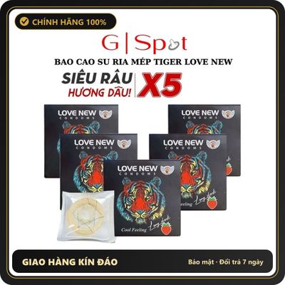 (Che Tên) Bao Cao Su Gai Râu Tiger Love New 789260 Bảo Mật Tuyệt Đối
