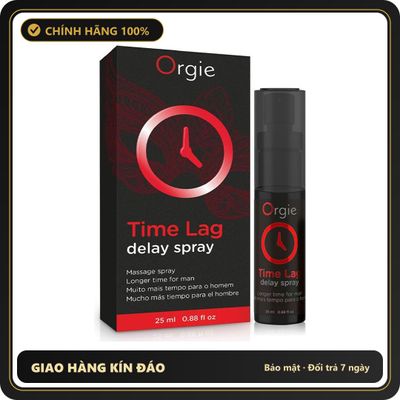 (Che Tên) Xịt Kéo Dài Orgie Cao Cấp Chính Hãng 25ml Đồ Đào Nha (Sản phẩm shop ADAM 365) Chuẩn Auth