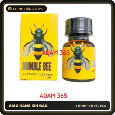 (Che Tên) Chai Hít Tăng Kích Thích Popper Bumble Bee Chai 10ml (Sản phẩm shop ADAM 365) Cao Cấp Bảo Đảm