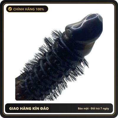 (Che Tên) BAO ĐÔN DV VÒNG XOĂN + 2 RÂU RỒNG TĂNG KHOÁI CẢM MÀU TRONG SUỐT Cao Cấp Bảo Đảm