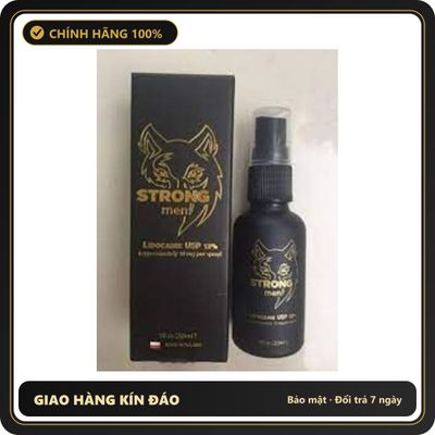 (Che Tên) Xịt Strong men 30ml hỗ trợ kéo dài thời gian cho nam Giao Nhanh Toàn Quốc
