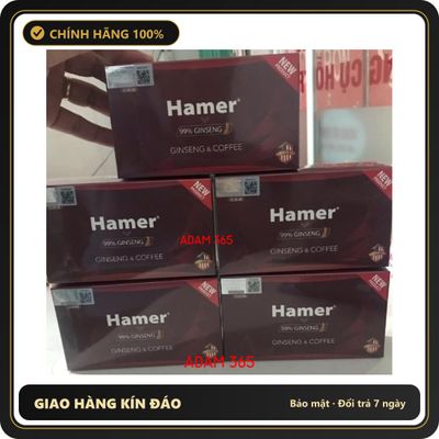 (Che Tên) KẸO SÂM HAMER HỘP 32V CHÍNH HÃNG ( PHÁT HIỆN GIẢ SHOP ĐỀN X10) Hộp Trắng Kín