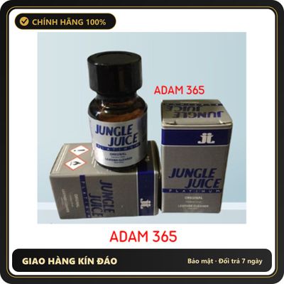(Che Tên) Chai hít tăng khoái cảm Popper Jungle juice lọ 10ml logo nắp Bảo Mật Tuyệt Đối