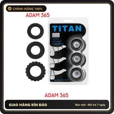 (Che Tên) Vòng Đeo Dương Vật Titan Cao Cấp Chống Xuất Tinh Sớm 211950 Hỗ Trợ 24/7