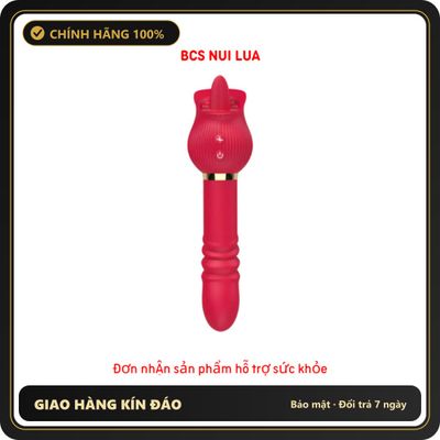 (Che Tên) DV giả 2 đầu có lưỡi liếm: rung nhấp chuyển động đẩy tới và lui tự động 227451 Hỗ Trợ 24/7