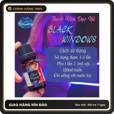(Che Tên) Black window kich thích dạng nước xuất xứ Đức Hỗ Trợ 24/7