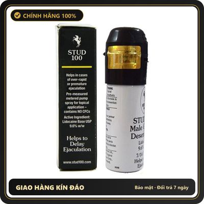 (Che Tên) Bình Xịt Giúp Kéo Dài Thời Gian Stud 100 310710 Cao Cấp Bảo Đảm