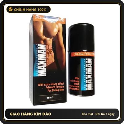 (Che Tên) Xịt kéo dài thời gian cho nam Hỗ Trợ 24/7 - thấm nhanh không nhờn rít, dùng trước khi quan hệ, nhỏ gọn dễ mang theo
