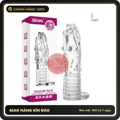 (Che Tên) () Bao cao su đôn dên Aichao Hồng Đầu rồng Chính Hãng [Mã CK-SP00190-0103] - Hàng Mới Về