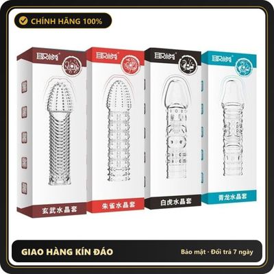 (Che Tên) (Hộp 1 Cái) Bao Cao Su Đôn Dên Dành Cho Nam Giới Aichao Nhiều Kiểu [Mã CK-SP901389-06] Giao Nhanh Toàn Quốc