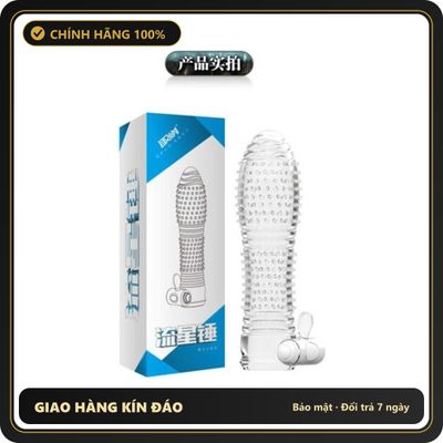 (Che Tên) Bao Cao Su Đôn Dên Cao Cấp Aichao Rung Gốc (mẫu số 1) [Mã CK-SP905355-06] Chuẩn Auth