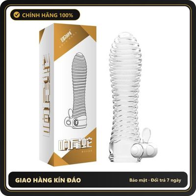 (Che Tên) Bao Cao Su Đôn Dên Cao Cấp Aichao Rung Gốc (mẫu số 3) [Mã CK-SP905778-03] Chuẩn Auth