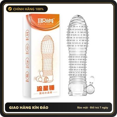 (Che Tên) Bao cao su đôn Aichao Rung Meteor Hammer Cam 333893 [Mã CK-SP906663-01] Giao Nhanh Toàn Quốc