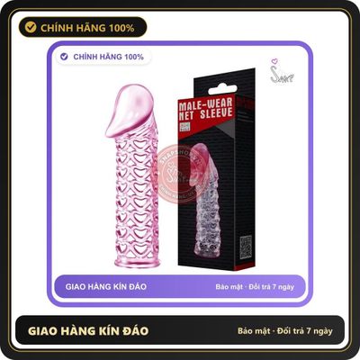 (Che Tên) Bao Cao Su Đôn Dên Lưới Không Rung Baile Male-Wear Net [Mã CK-SP907087-03] Giao Nhanh Toàn Quốc