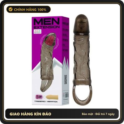 (Che Tên) Bao cao su đôn dên rung Baile Men Extension 326830 [Mã CK-SP908434-06] Cao Cấp Bảo Đảm