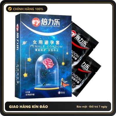 (Che Tên) Bao cao su nữ Female Condom - 2s [Mã CK-SP908868-05] Cao Cấp Bảo Đảm