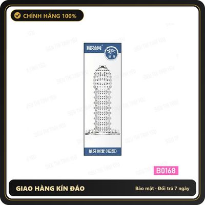 (Che Tên) Bao cao su Aichao dài 12.5cm toàn thân gai 335637 [Mã CK-SP908868-06] Cao Cấp Bảo Đảm