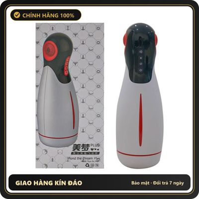 (Che Tên) Âm đạo giả đa năng Fond The Dream Plus 328047 [Mã TOY-10077] Cao Cấp Bảo Đảm