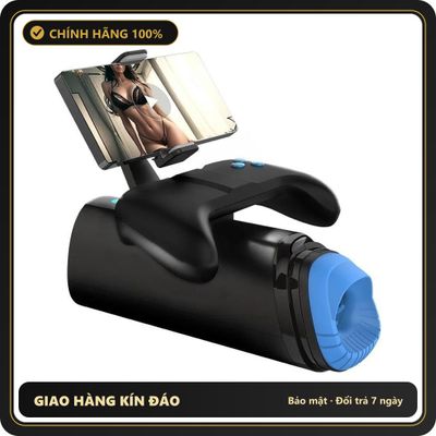 (Che Tên) Âm đạo đạo giả thụt hút đa tần có tay cầm cao cấp M100 Pro [Mã TOY-10104] Giao Nhanh Toàn Quốc