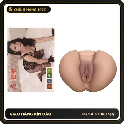 (Che Tên) Âm đạo & hậu môn silicon trần cao cấp mềm mịn - Jiuai [Mã TOY-10115] Giao Nhanh Toàn Quốc