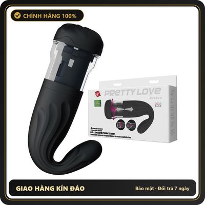 (Che Tên) Âm Đạo Giả Nhiều Chế Độ Hỗ Trợ Tăng Khoái Cảm Nam Nữ Pretty Love Breton 2.0 Chính Hãng [Mã TOY-10128] Cao Cấp Bảo Đảm