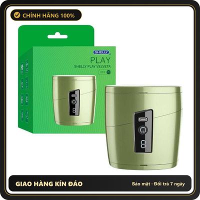 (Che Tên) Âm đạo giả rung chuyển động đa tần tự động Shelly Play Velveta [Mã TOY-10150] Chuẩn Auth
