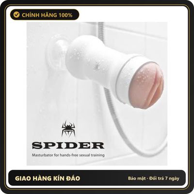 (Che Tên) Âm Đạo Giả Hít Tường Spider Korea (Có rung) [Mã TOY-10147] Cao Cấp Bảo Đảm