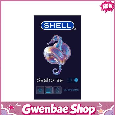 Bao cao su Shell Seahorse - Kéo dài thời gian - Hộp 10 cái - Gwen Shop Chính Hãng