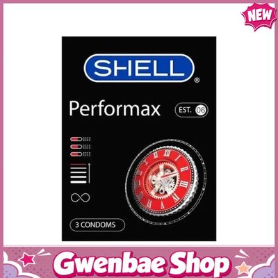 Bao cao su Shell Performax 6 in 1 - Kéo dài thời gian - Hộp 3 cái - Gwen Shop Chính Hãng