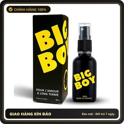 (Che Tên) Xịt khử mùi Pháp chính hãng BigBoy 30ml Chuẩn Auth