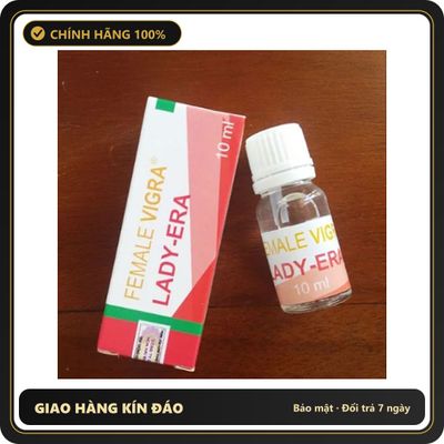 (Che Tên) Nước hỗ trợ nữ giới Ladyy Eraa 10ml mỹ Bảo Mật Tuyệt Đối