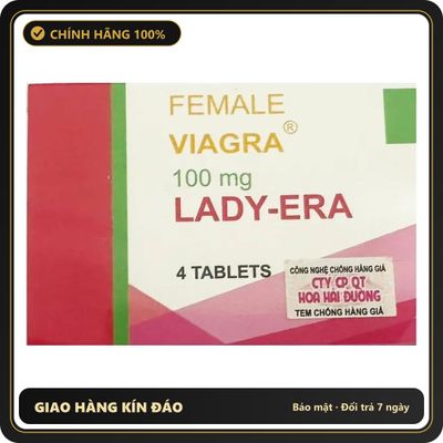 (Che Tên) Hộp 4v Lady mỹ hỗ trợ chăm sóc và cải thiện ở nữ hiệu quả Chuẩn Auth