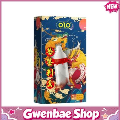 Bao cao su OLO Rồng vàng - Gai bi vòng - Hộp 1 cái + 1 bi silicon - Gwen Shop Chính Hãng