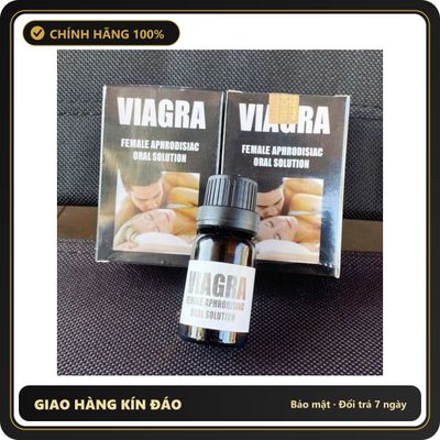 (Che Tên) Nước hỗ trợ nội tiết tố nữ tăng mạnh Viaga Female 10ML mỹ Hỗ Trợ 24/7