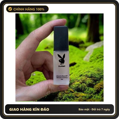(Che Tên) Xịt PlayBoy 5ml thủy tinh - Sản phẩm chăm sóc nam giới hiệu quả, giúp kéo dài thời gian hoạt động, tiện lợi và dễ mang theo Chuẩn Auth
