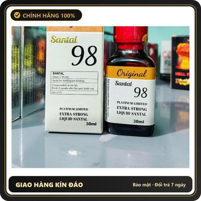 Chai hít tăng khoái cảm Popper Santal 30ml Dòng Siêu Mạnh Popper 30ml USA, Hàng Real, Hít Là Phê Xuyên Não