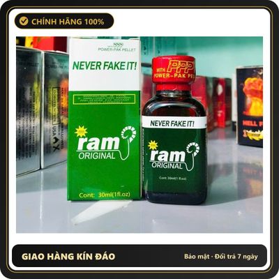 Chai hít tăng khoái cảm Popper ram 30ml Dòng Mạnh Popper 30ml USA Hàng Chính Hãng, Hít tới đâu phê tới đó