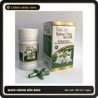 CALI USA - Thực phẩm bảo vệ sức khỏe Trinh Nữ Hoàng Cung hộp 1 lọ 50 viên Giao Kín Đáo