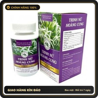 U nang, u xơ TRINH NỮ HOÀNG CUNG hộp 1 lọ 50 viên hàng có sẵn - hỗ trợ Chính Hãng