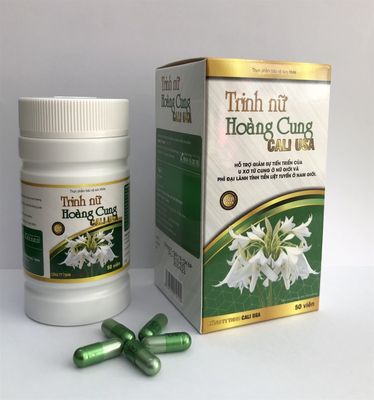 Bản Nhập Khẩu Cao Cấp - Thực phẩm bảo vệ sức khỏe Trinh Nữ Hoàng Cung CALI USA hộp 1 lọ 50 viên