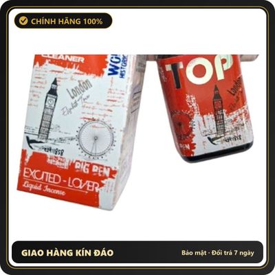 Chai hít tăng khoái cảm Popper TOP 30ml Chai Hít Kích Thích Hưng Phấn, Tăng Khoái Cảm, Cho Top Hàng Chính Hãng Popper 30ml USA, Nhà Thuốc Sức Khoẽ.Com
