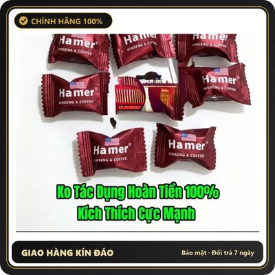 Viên uống hỗ trợ sinh lý nam Ha mer Hàng Nhập Khẩu Chính Hãng USA Combo 8 Viên Kẹo Hamer Mỹ, Cực Mạnh Phê Lâu, Cương Cứng Liên Cả Ngày, che tên sản ph